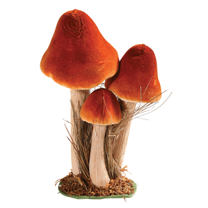 Decorative mushroom, height 27 cm
