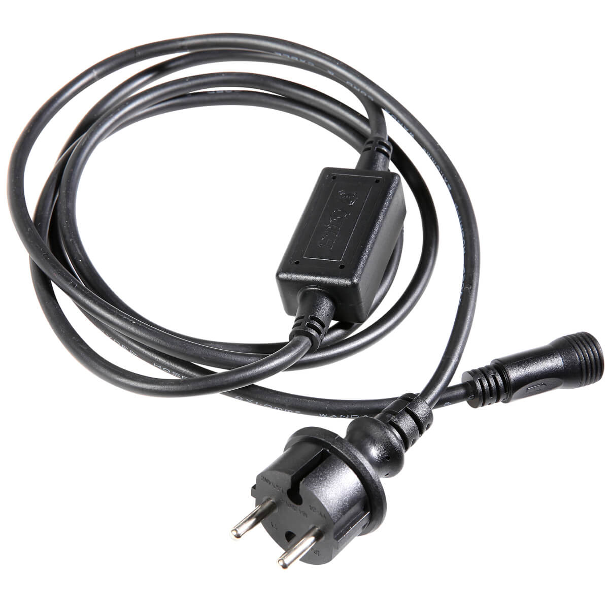 Connection cable IP44 for LED products system IP67, black - 1