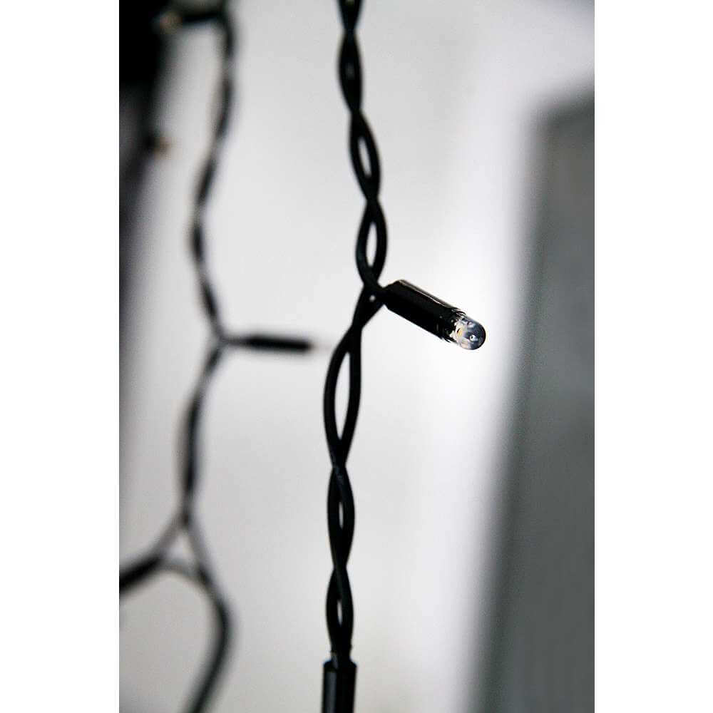 LED professional icicle light system IP44, 114 LED, 300 x 50 cm, without cable - 1