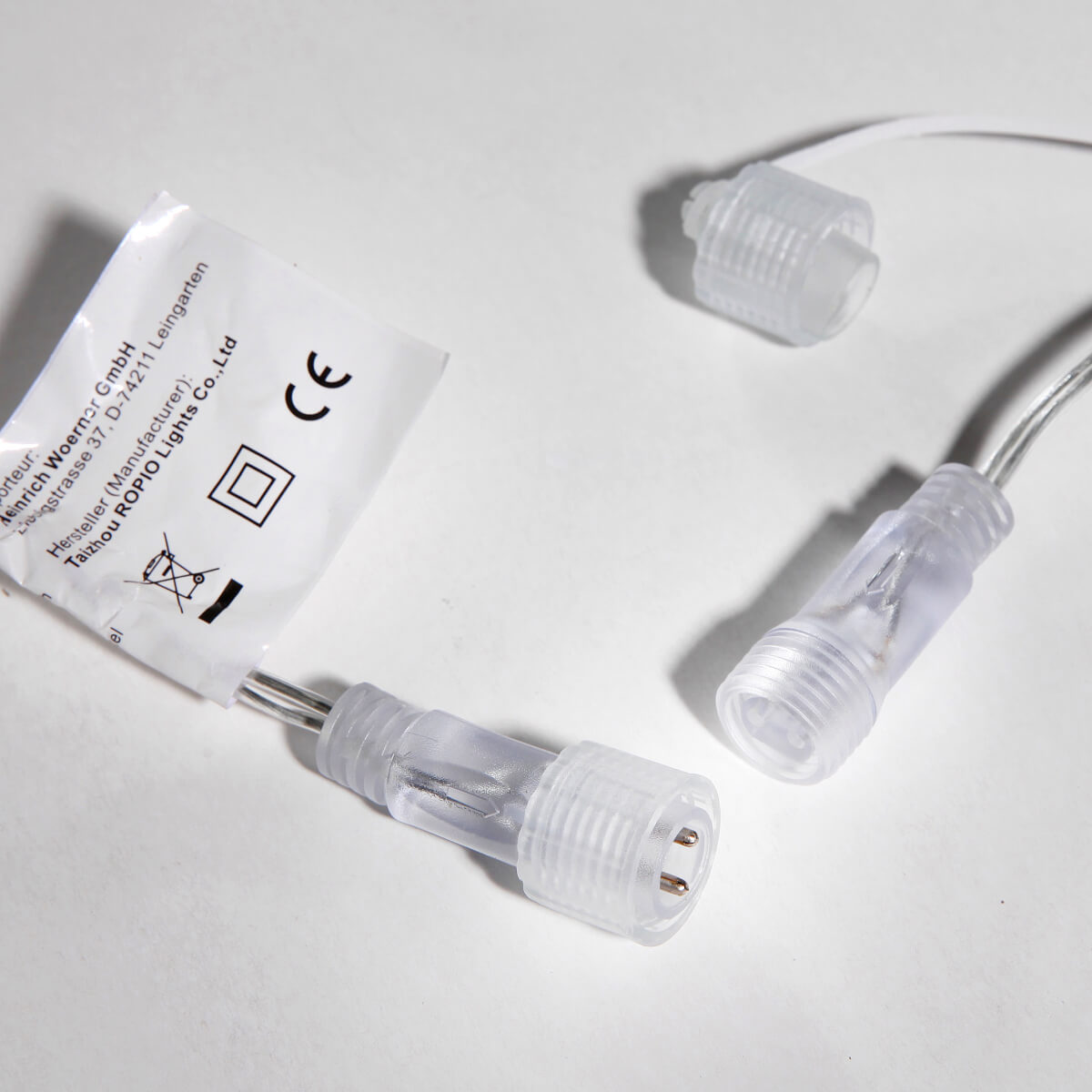 Câble d’alimentation pour produits à LED système IP 20, transparent - 2