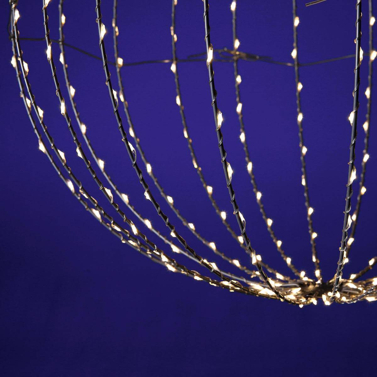 Boule lumineuse à LED pour l'ext., LED chaude - blanc, Ø 50 cm - 7