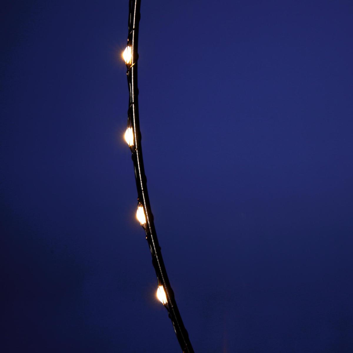 LED light ring for outdoor use, LED warm, Ø 75 cm - 1