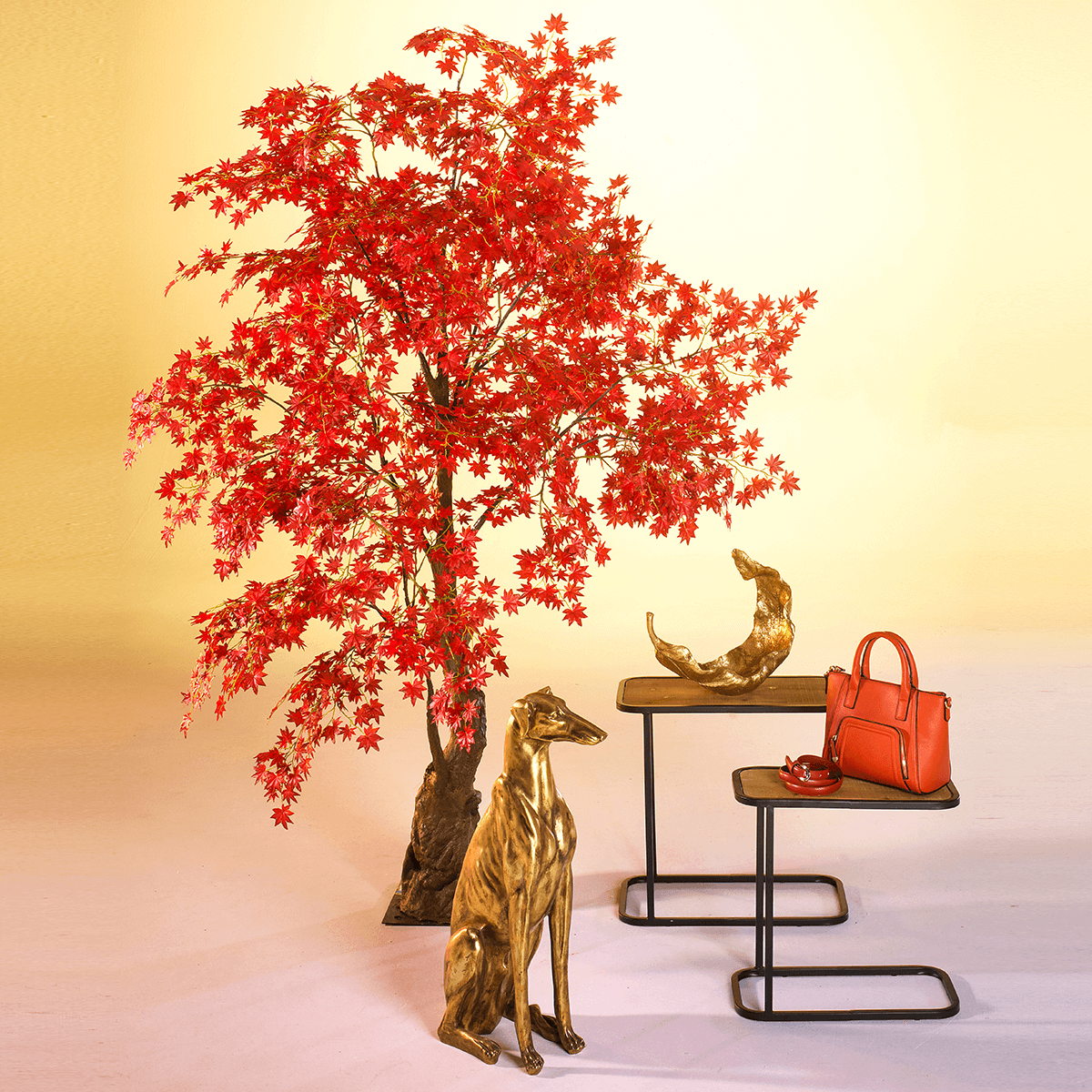 Arce artificial árbol de otoño, 240 cm - 6
