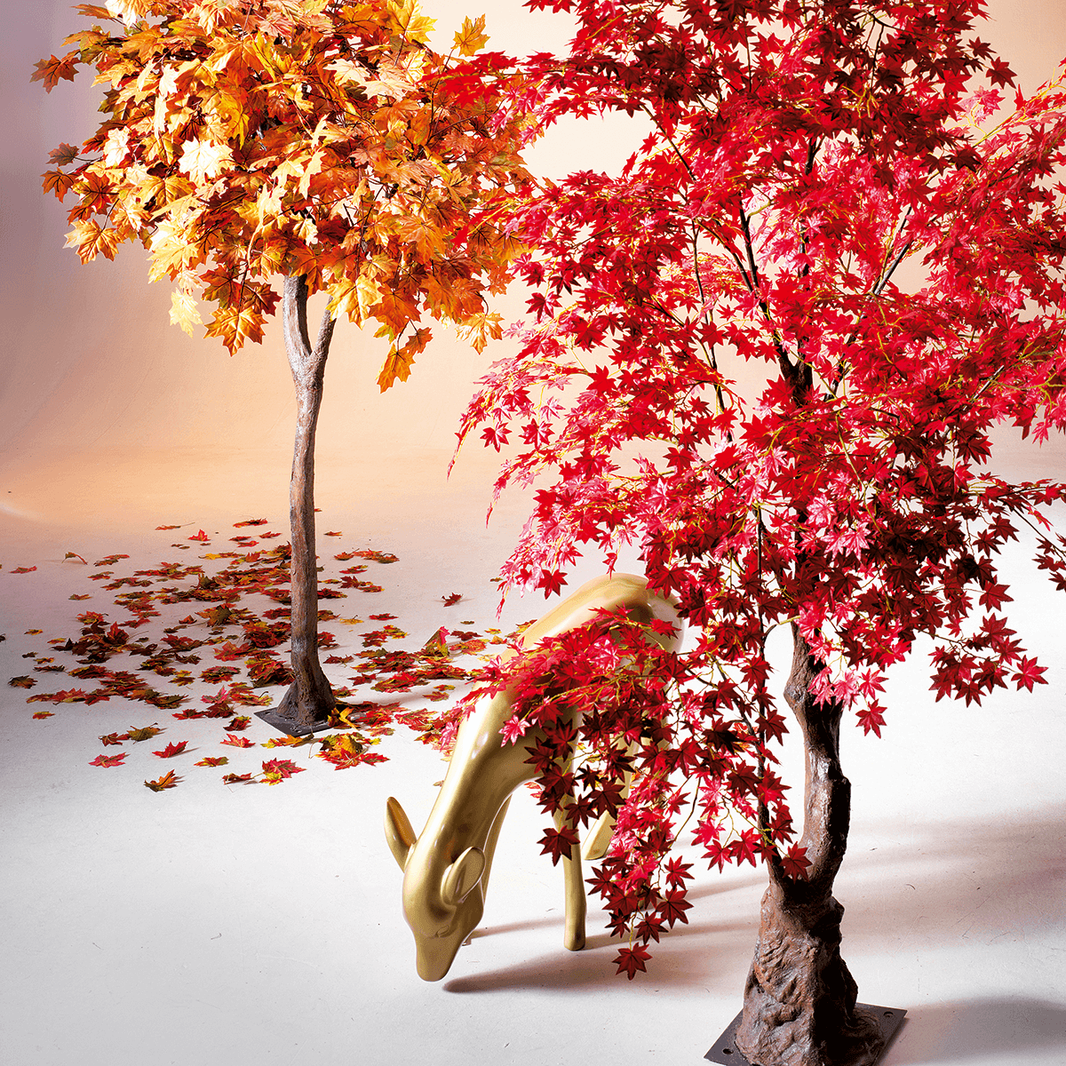 Arce artificial árbol de otoño, 240 cm - 9
