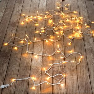 LED linkable rope light for indoor use, 100 LED, 10 m, without cable