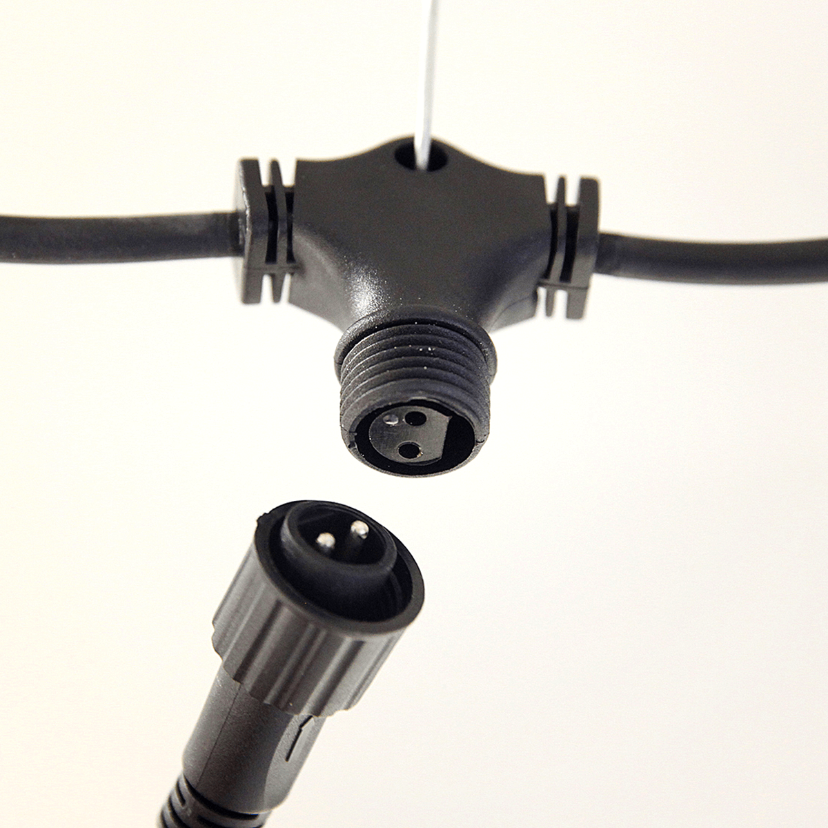 Rideau lumineux LED professionnel système IP67, 300 cm sans câble d'alimentation, noir - 2