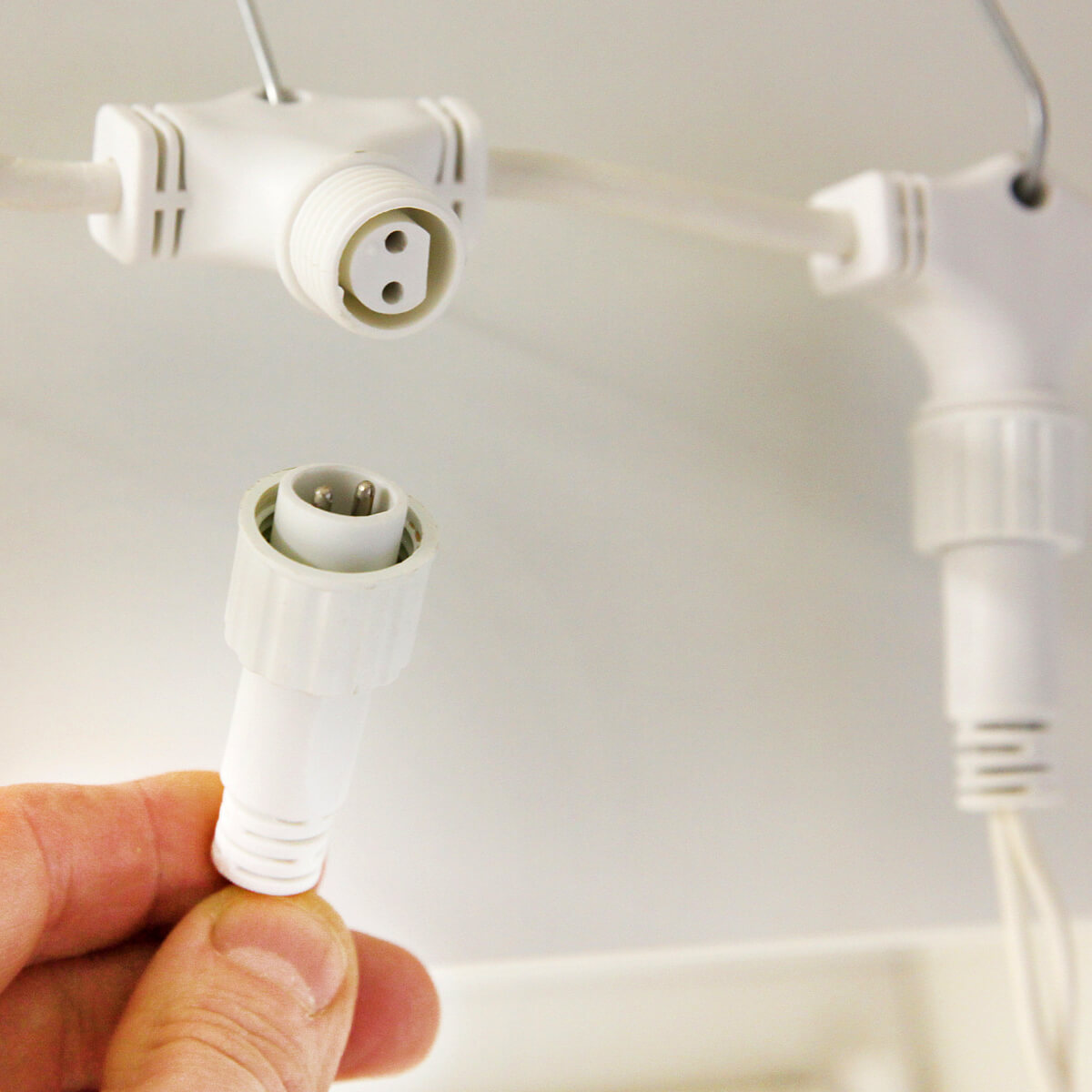 Rideau lumineux LED professionnel système IP67, 300 cm sans câble d'alimentation, blanc - 3
