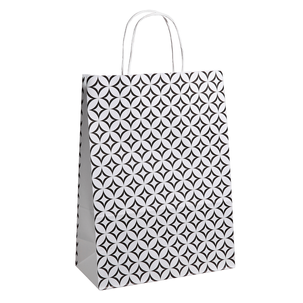 Sac en papier kraft "Ornement" 35 x 26 x 12 cm