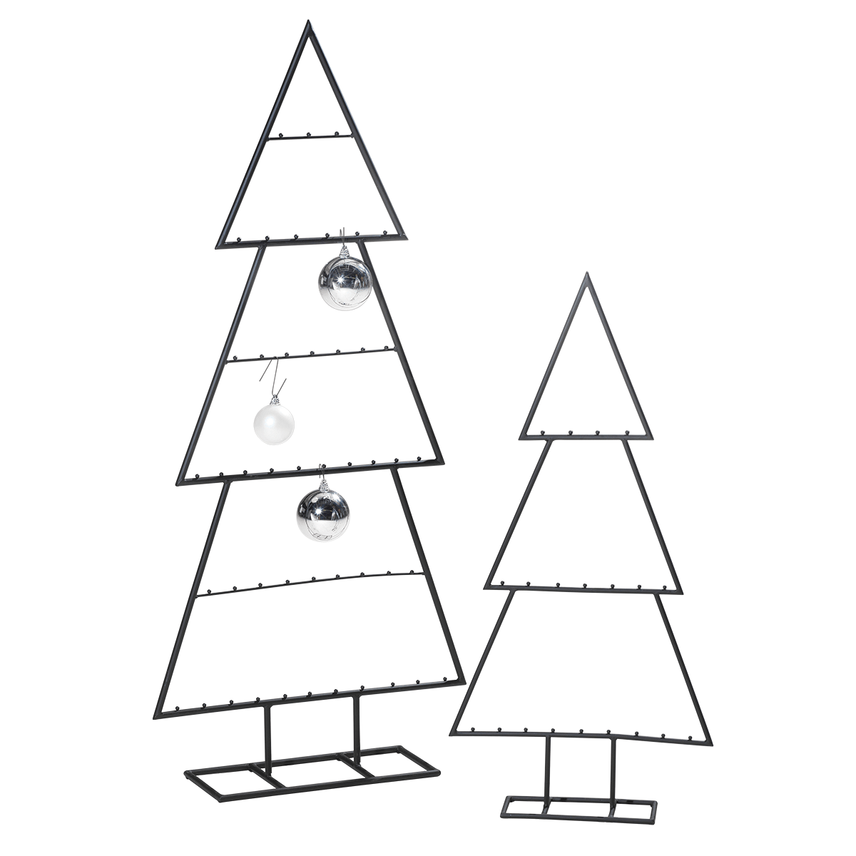 Sapin métallique haut. 110 cm - 4
