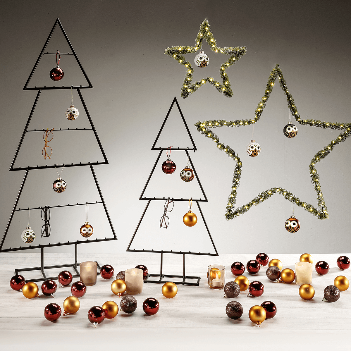 Sapin métallique haut. 110 cm - 7