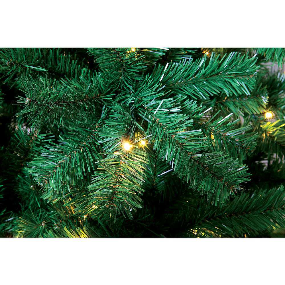Narrow Artificial Christmas Tree with LED 180 cm  - 1