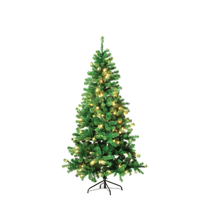 Narrow Artificial Christmas Tree with LED 240 cm