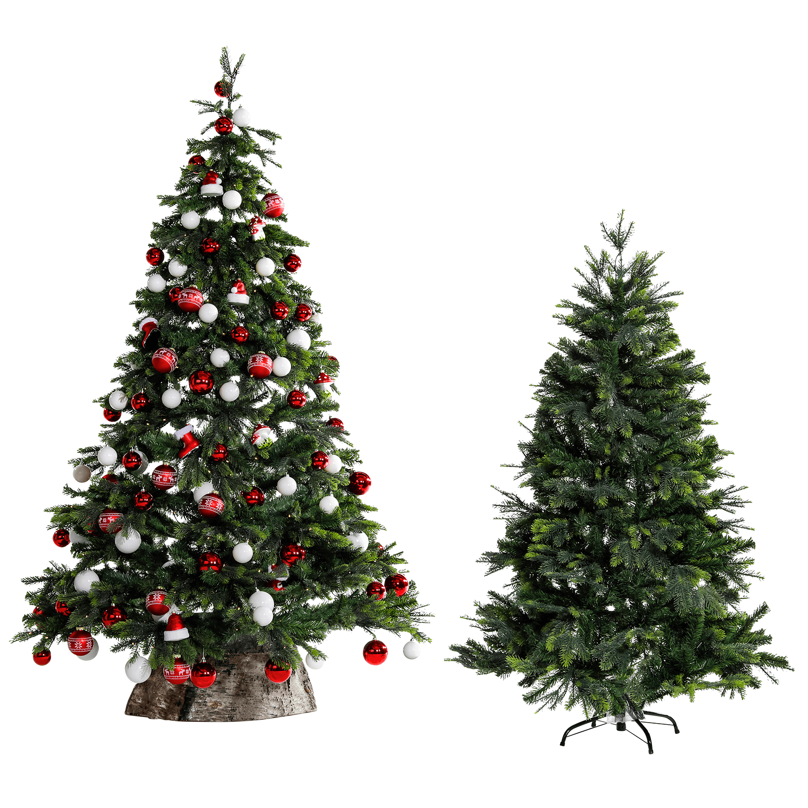 Abeto noble de Navidad PE, 180 cm - 4