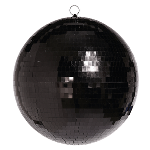 Boule disco noire, Ø 20 cm
