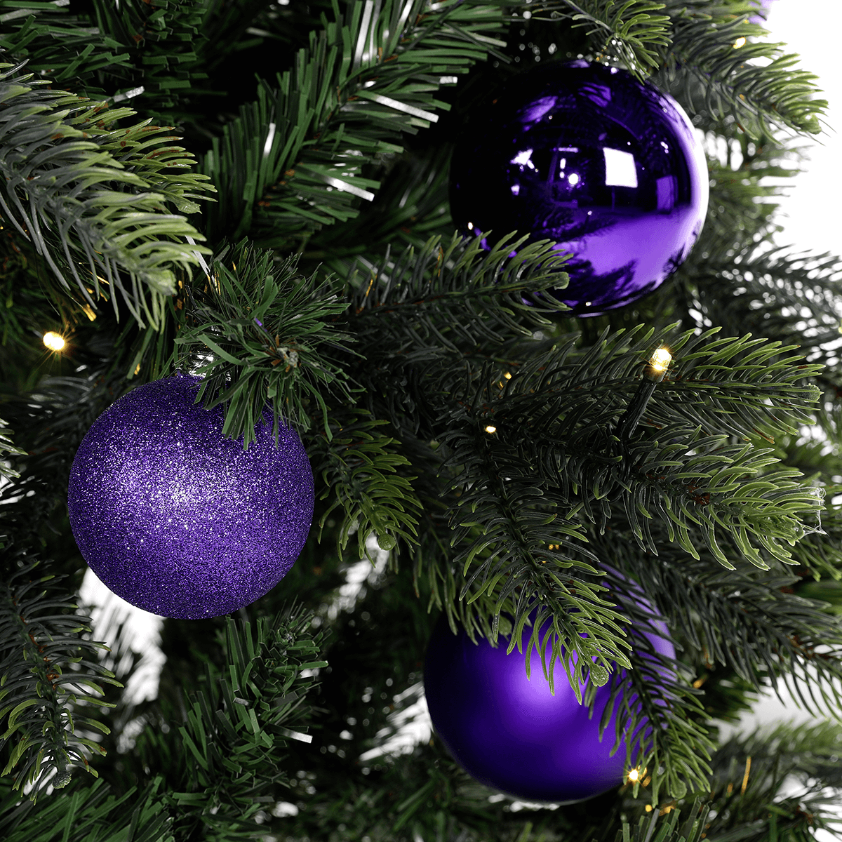 Arbre de Noël artificiel Sapin noble avec LED 210 cm - 8