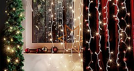 Guirnalda de abeto Basic, LED, 270 cm, Ø 17 cm - 4
