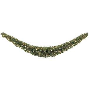 Guirlande de sapin standard, LED, 400 cm, Ø 35 cm