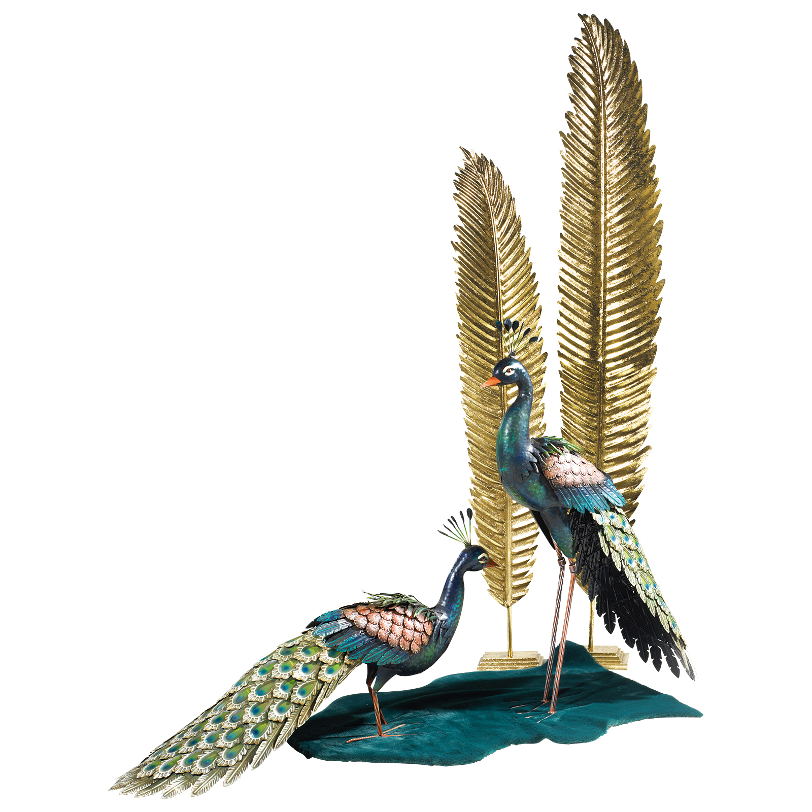 Decorative presenter Feather gold 170 cm - 4