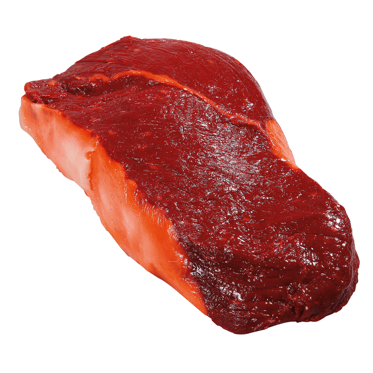 Viande de bœuf crue factice 26 cm - 1