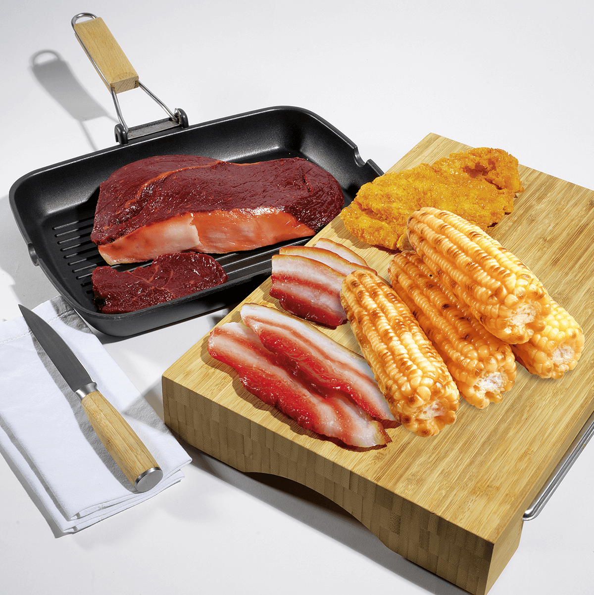 Filet de bœuf cru, faux aliments - 5