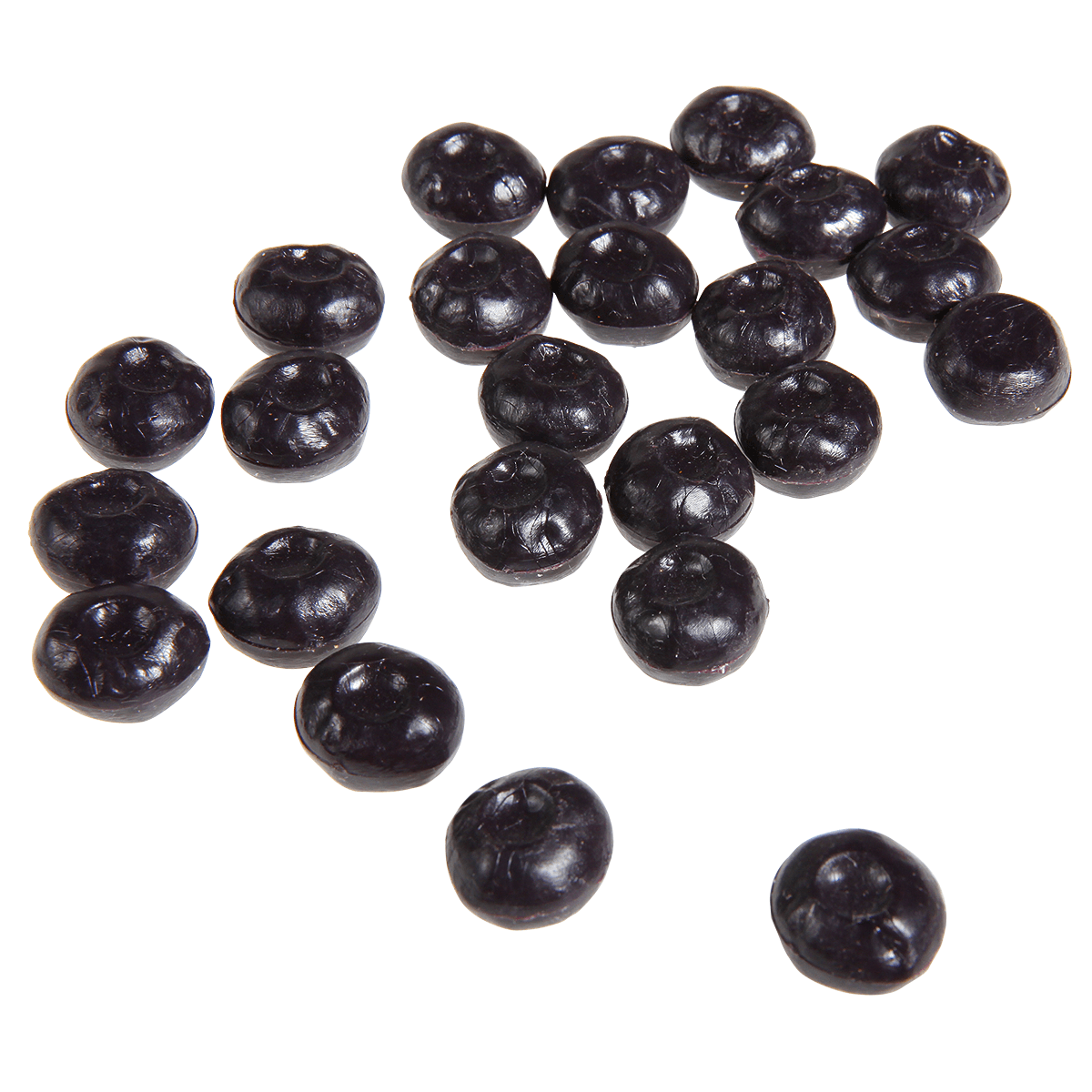 Blaubeeren Lebensmittel-Attrappe, 24 Stück - 0
