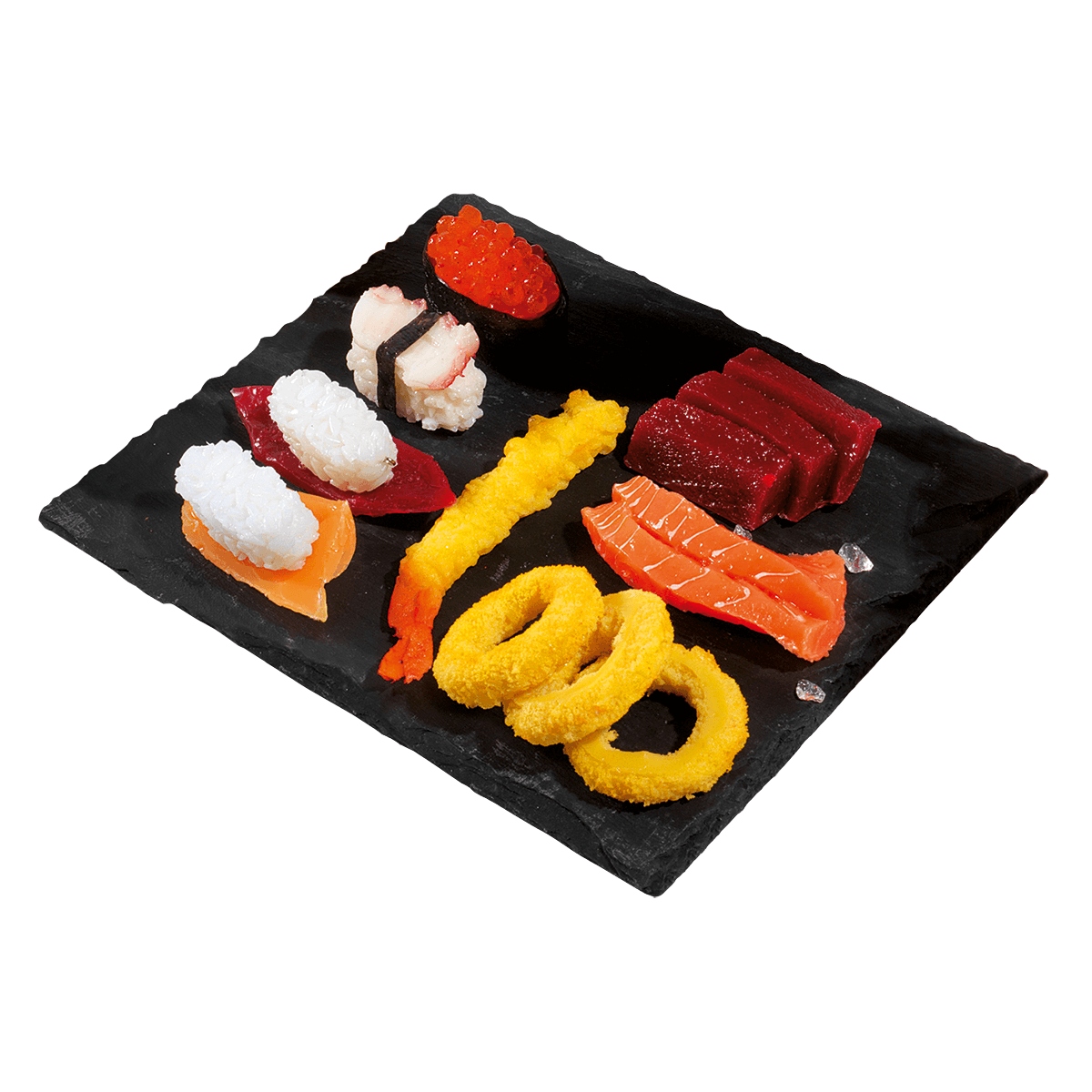 Sashimi salmon food dummy 8 cm - 2
