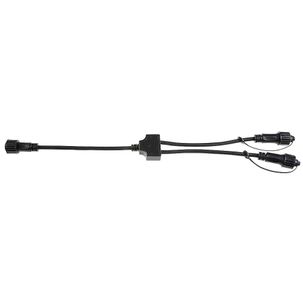 Câble de distribution double pour système professionnel LED, noir