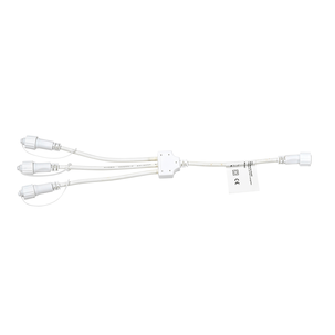 Distributor cable 3-fold for LED professional system, white