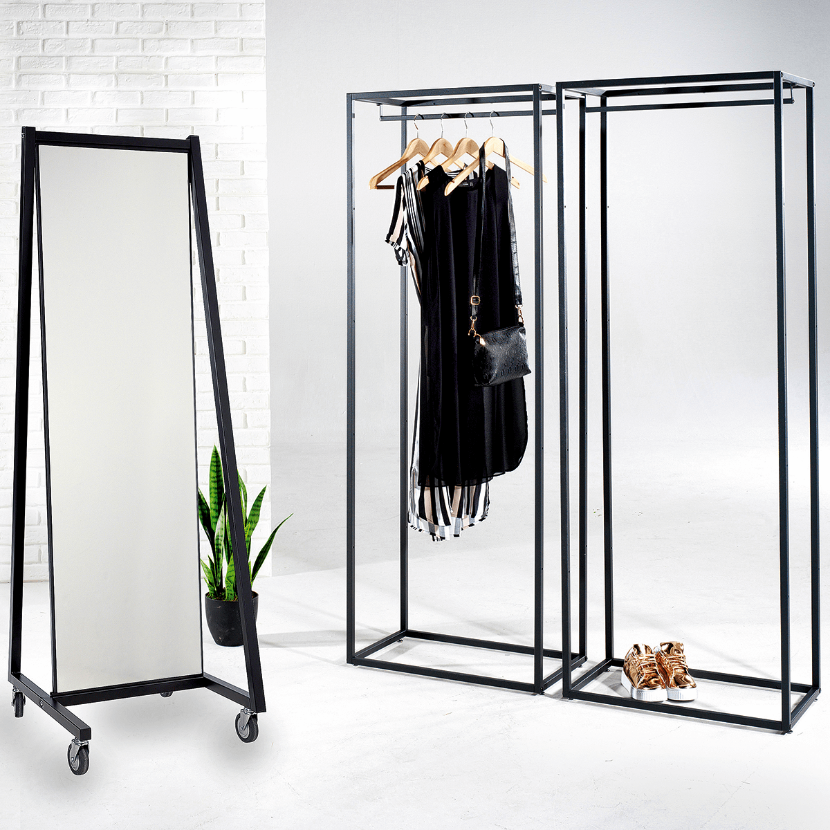 Mittelraum-Kleiderständer VOGUE, 172 cm - 1