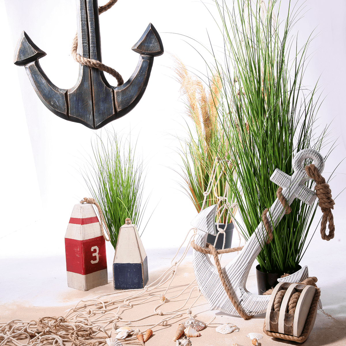 Gazon artificiel en pot haut. 70 cm - 5