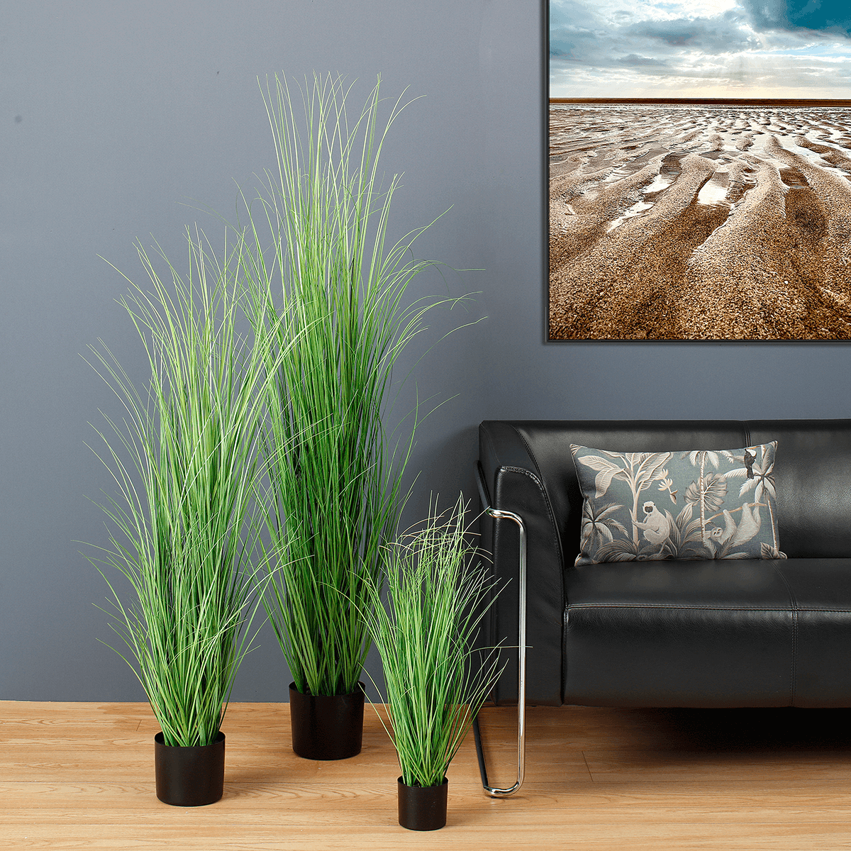 Gazon artificiel en pot 150 cm - 3