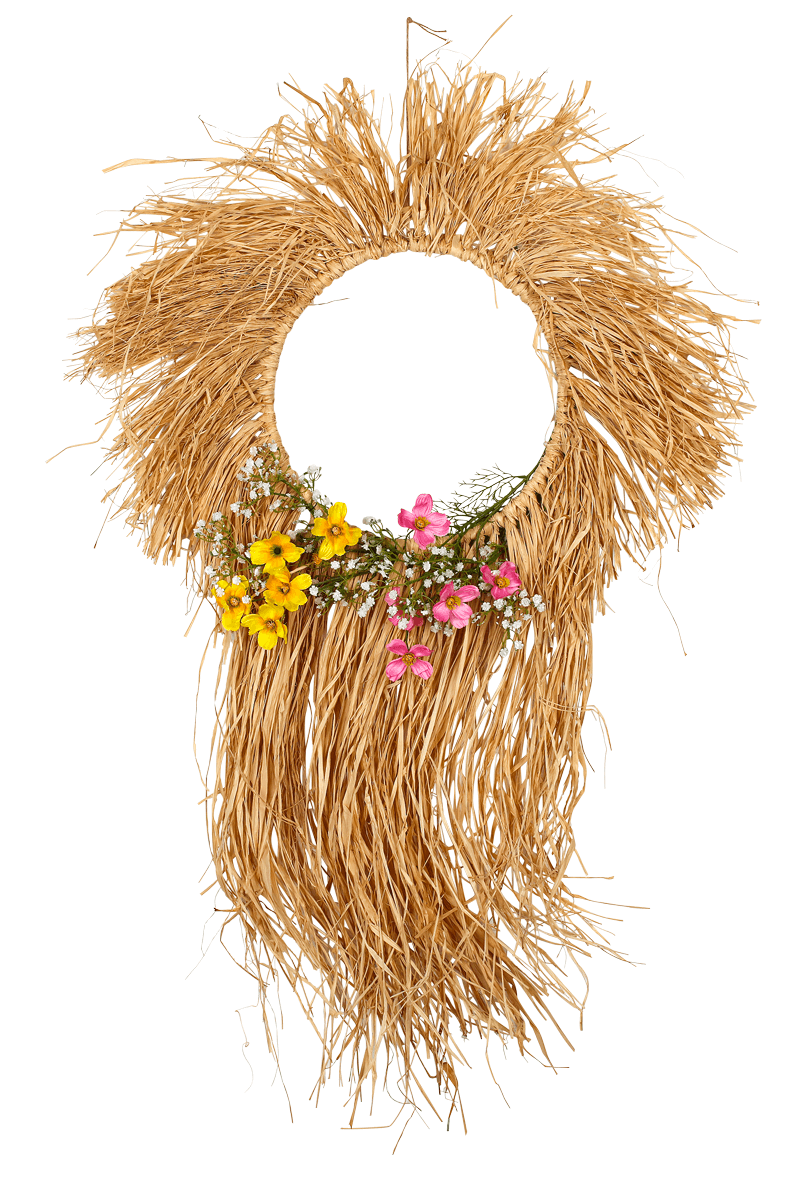 Couronne de décoration "Boho" 27 cm Ø - 4