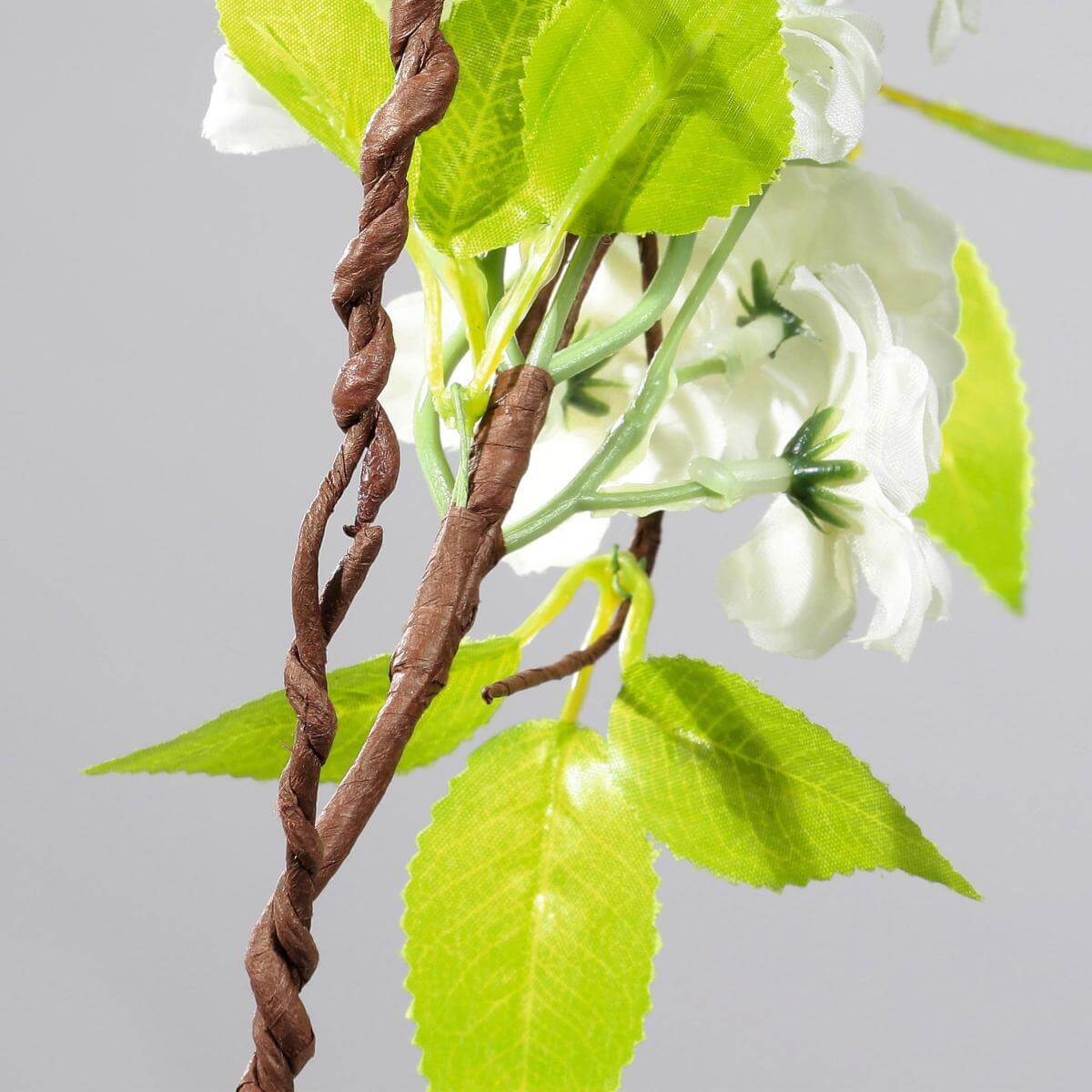 Artificial cherry blossoms tendril white 110 cm - 3