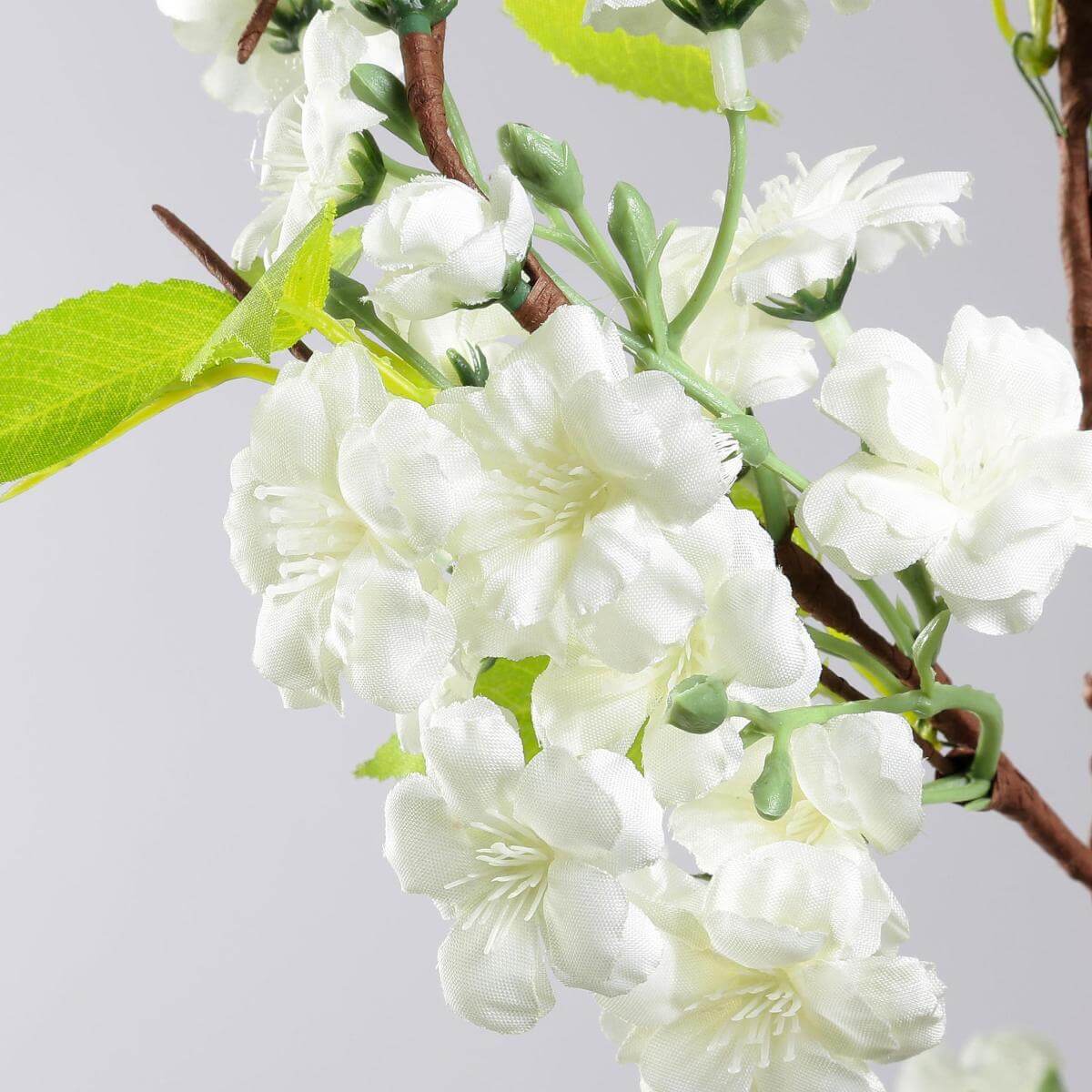Artificial cherry blossoms tendril white 110 cm - 2