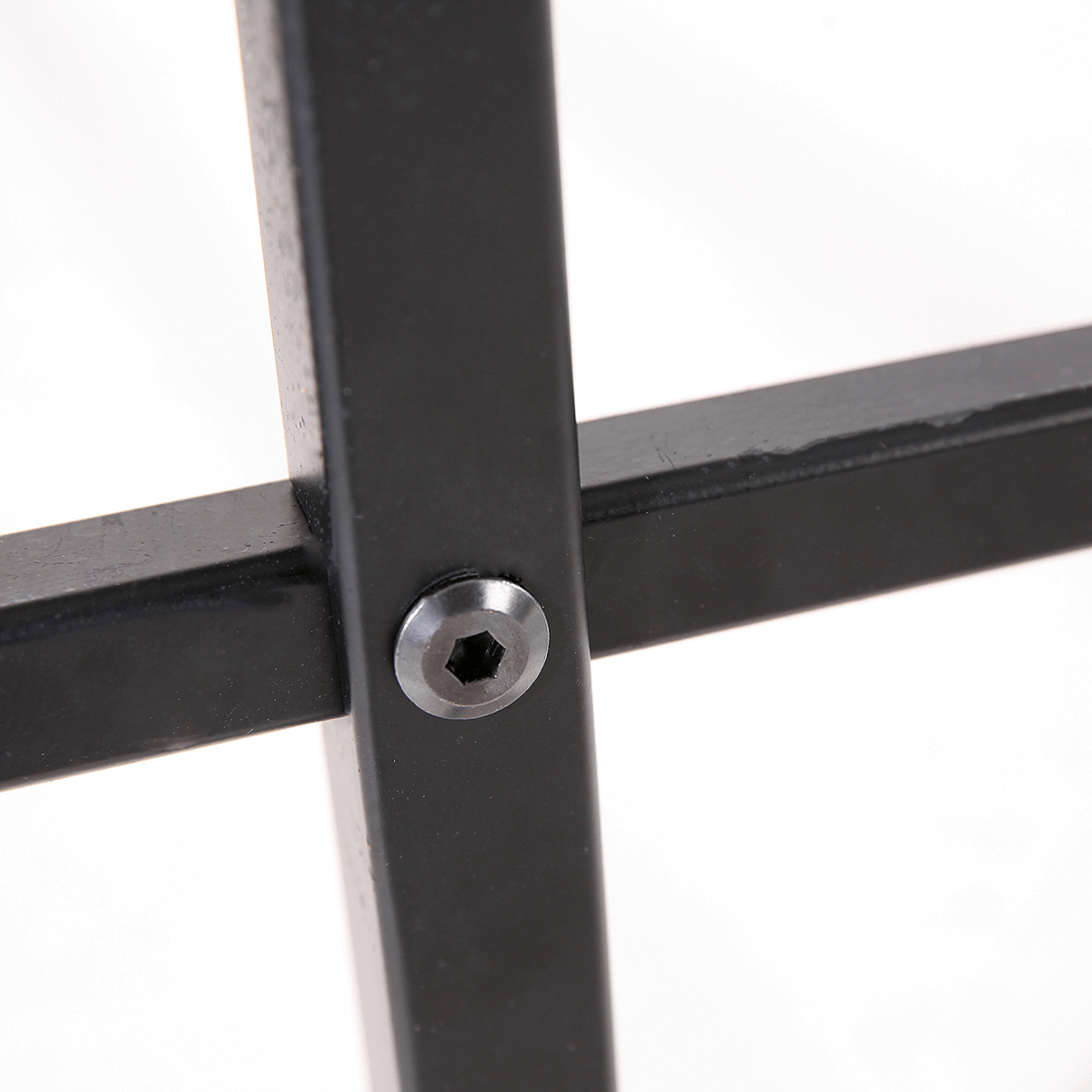 Portemanteau métallique NOVUS, noir, 145 cm - 3