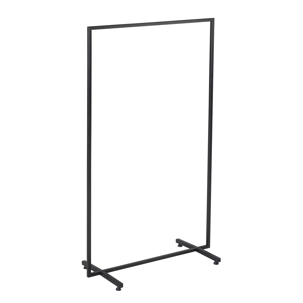 Portemanteau métallique NOVUS, noir, 145 cm - 0