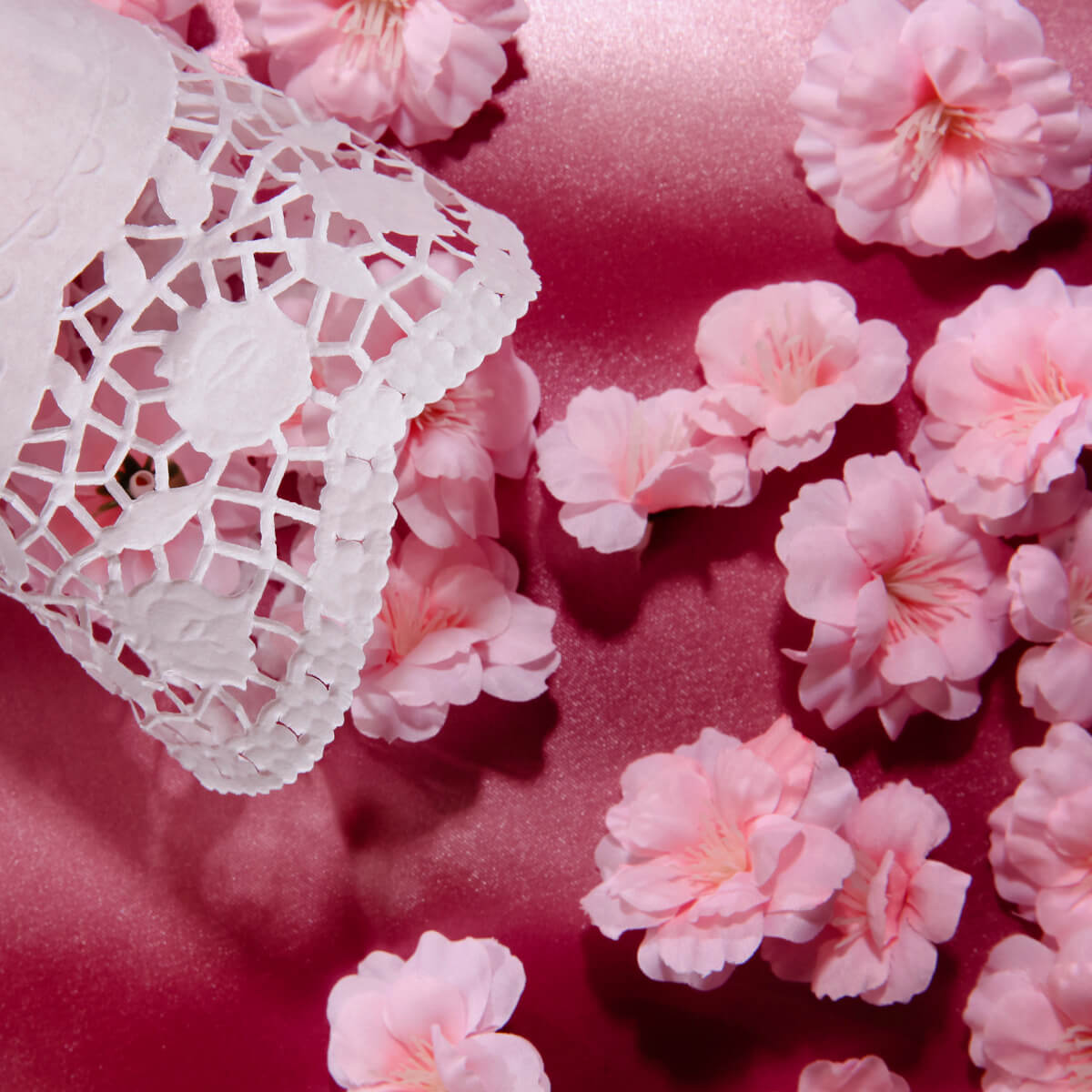Decorative cherry blossoms for scattering, pink - 7