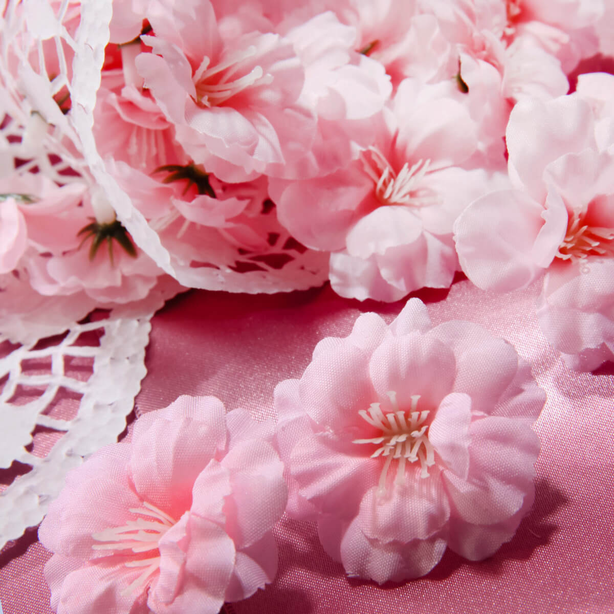 Decorative cherry blossoms for scattering, pink - 6