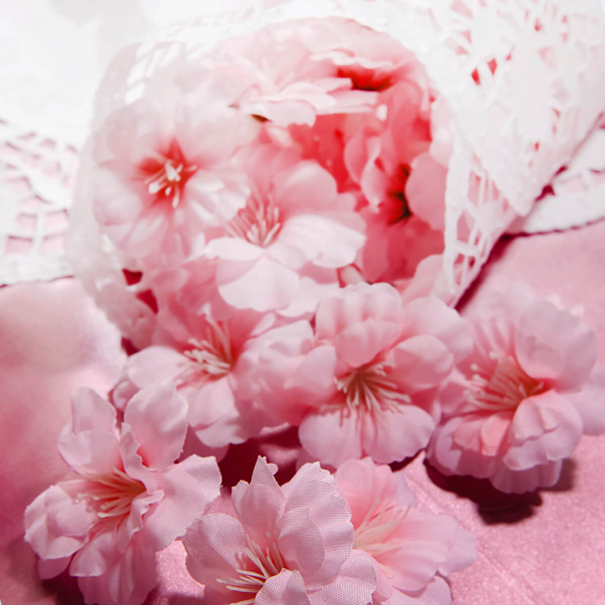 Decorative cherry blossoms for scattering, pink - 9