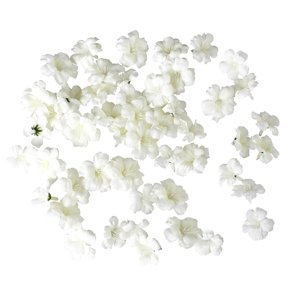 Decorative cherry blossoms for scattering, white - 0