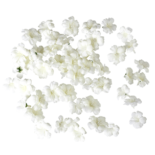 Decorative cherry blossoms for scattering, white