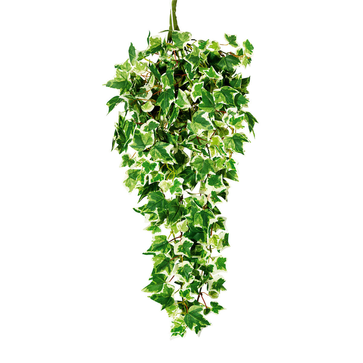 Künstlicher Efeubusch grün-weiß 60 cm - 0 Künstlicher Efeubusch grün-weiß 60 cm - 0