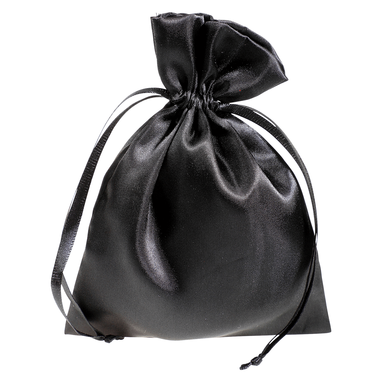 Bolsitas de satén 18 cm, 30 piezas, negro - 0 Bolsitas de satén 18 cm, 30 piezas, negro - 0