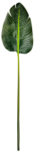 Hoja de banana artificial, 75 cm de largo