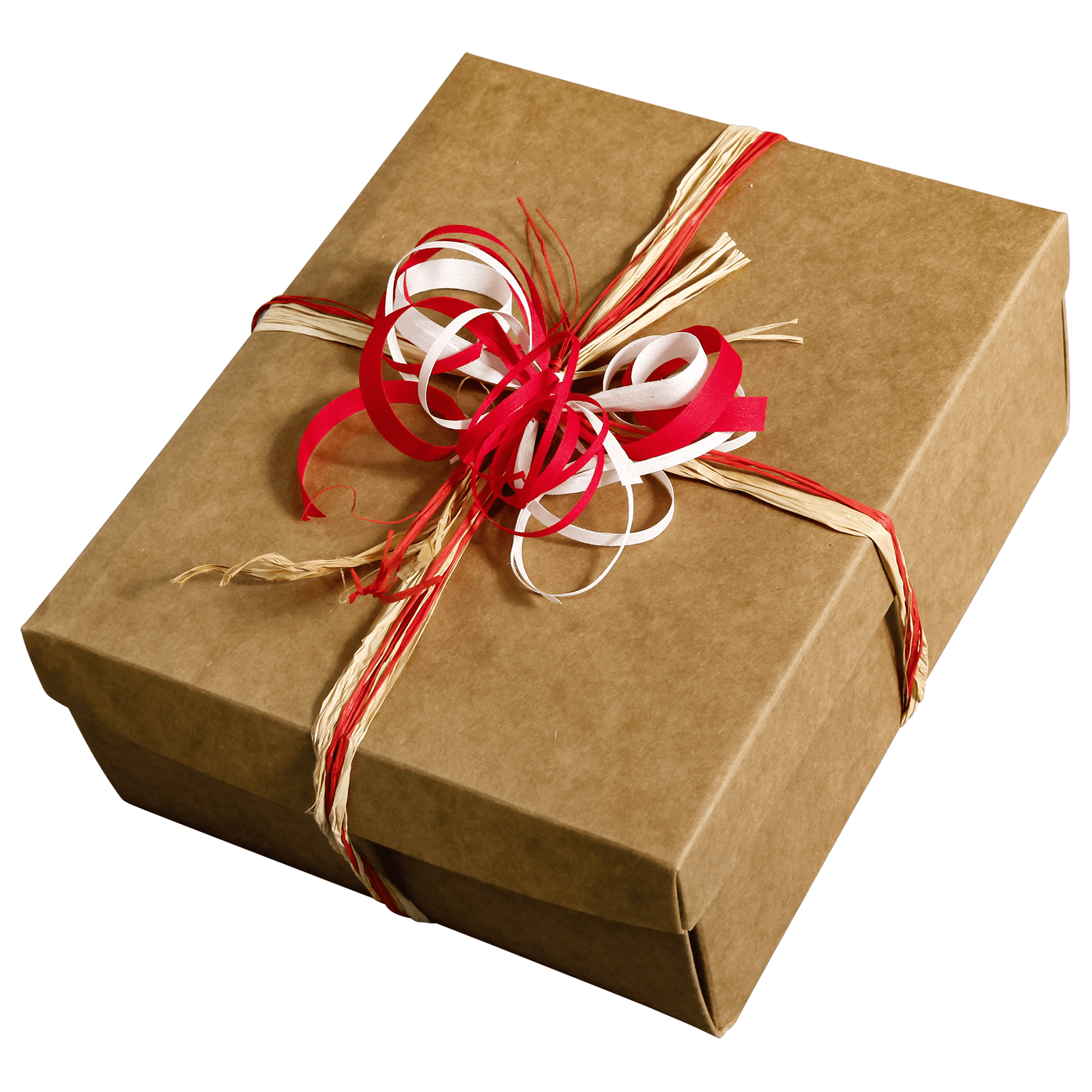 Gift boxes brown 24 x 22 x 9.5 cm 10 pcs - 1