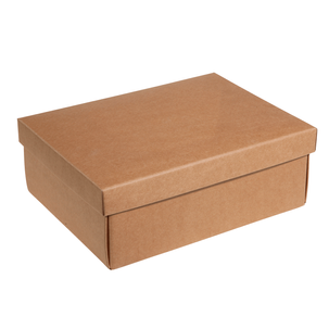 Gift boxes brown 30 x 23 x 11 cm 10 pcs