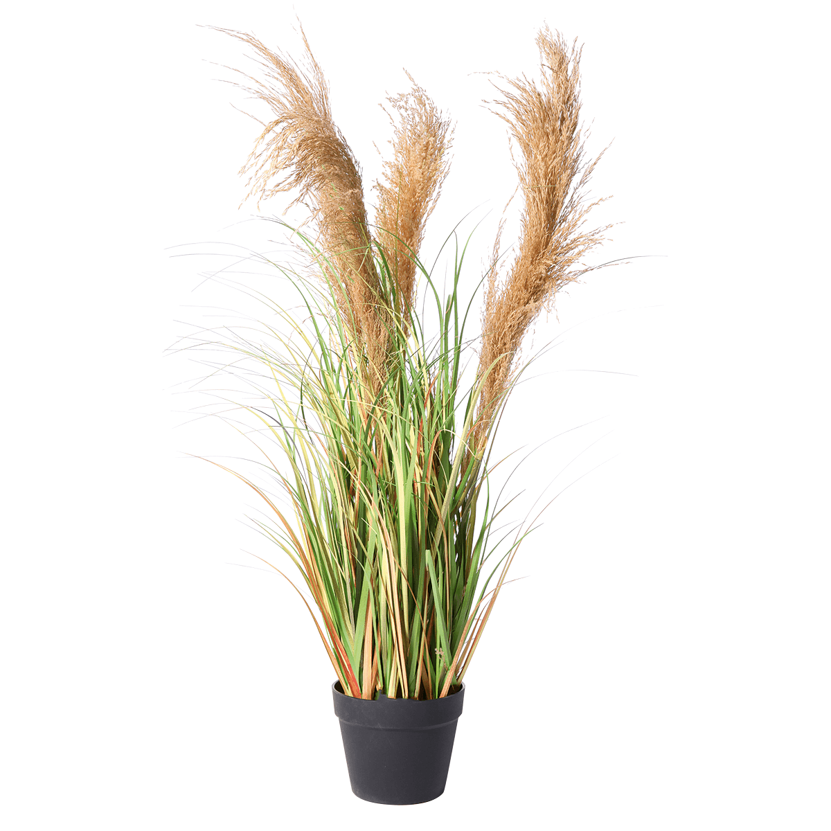 Roseau artificiel en pot haut. 110 cm - 2