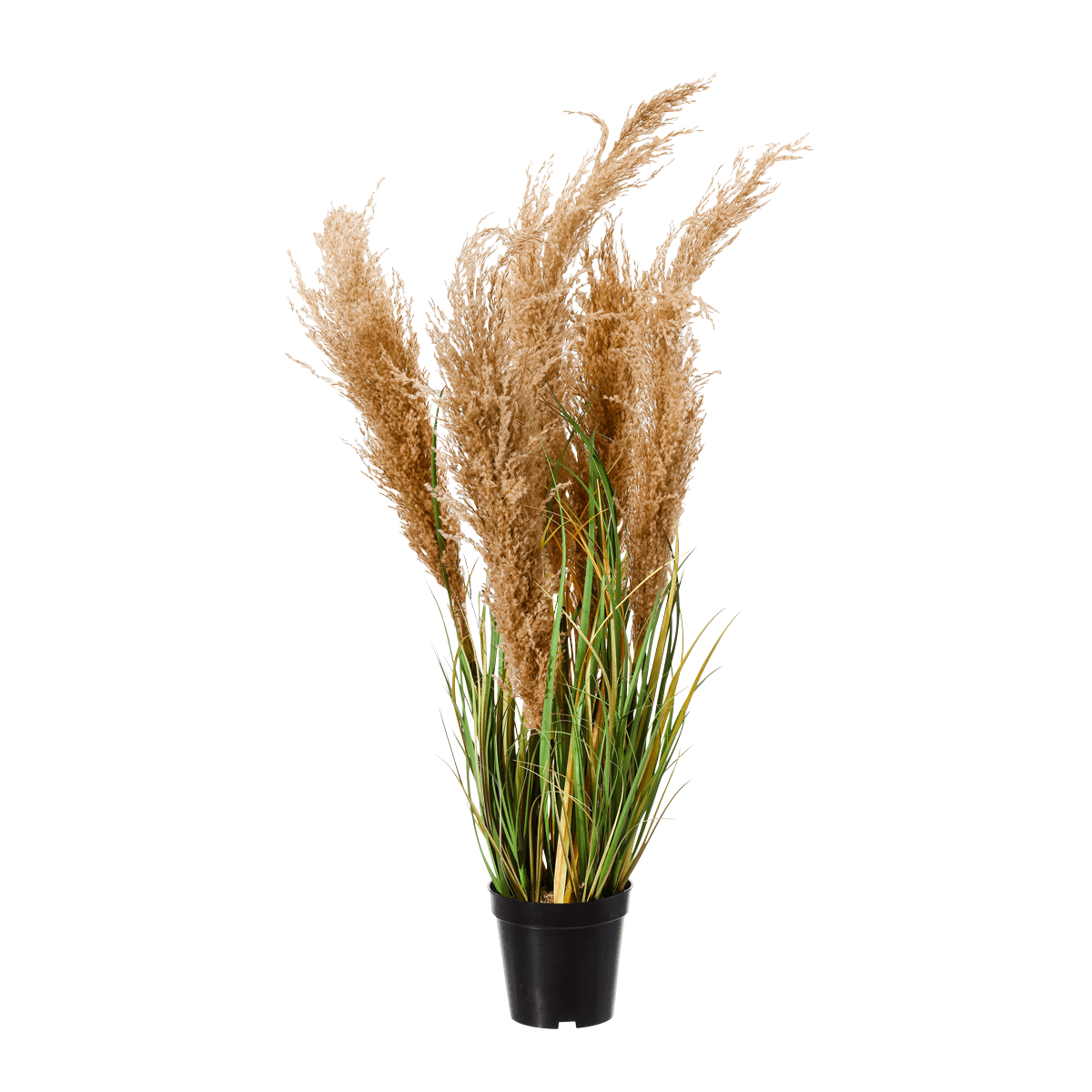 Roseau artificiel en pot haut. 110 cm - 0