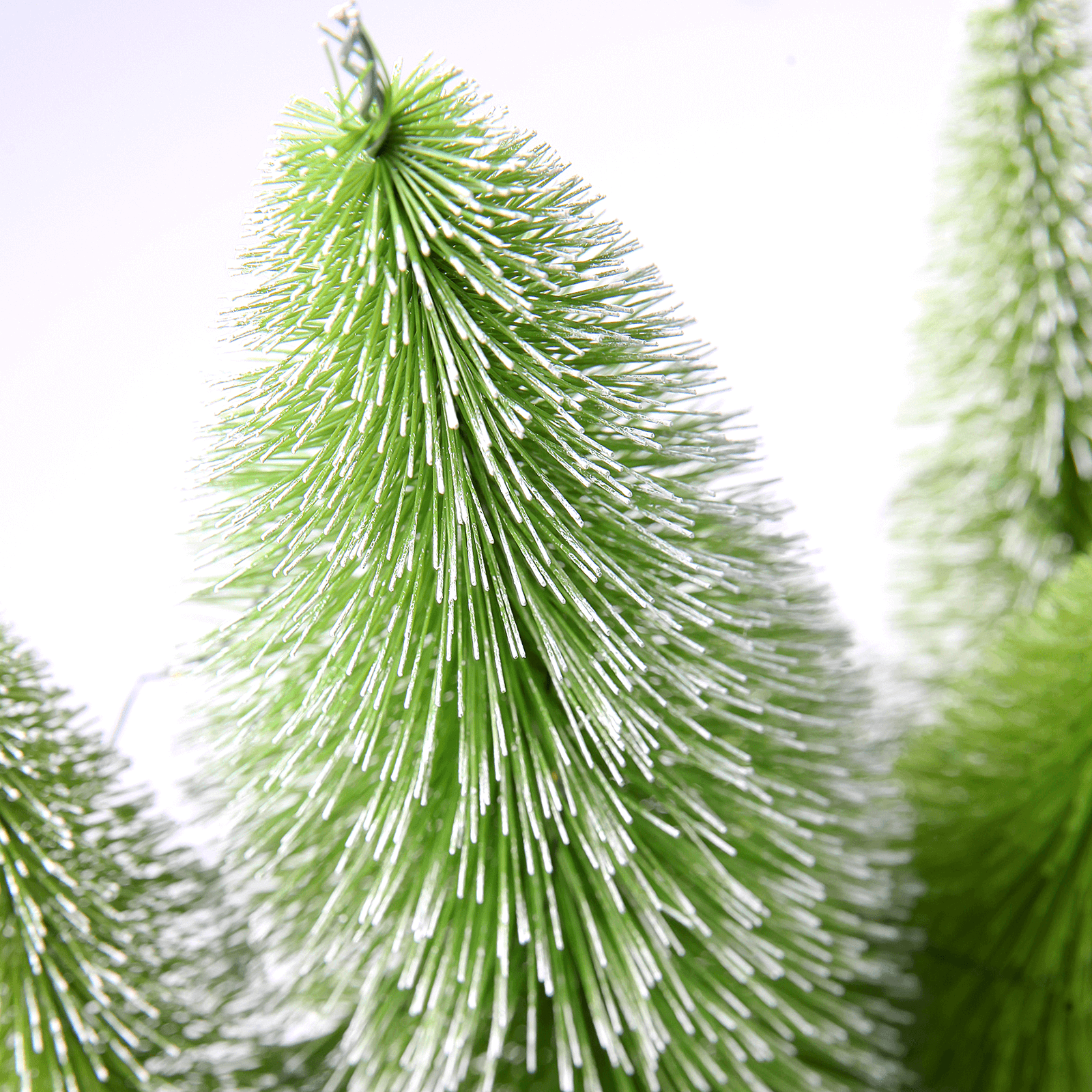 Déco de table Mini-sapins à LED long. 100 cm - 9