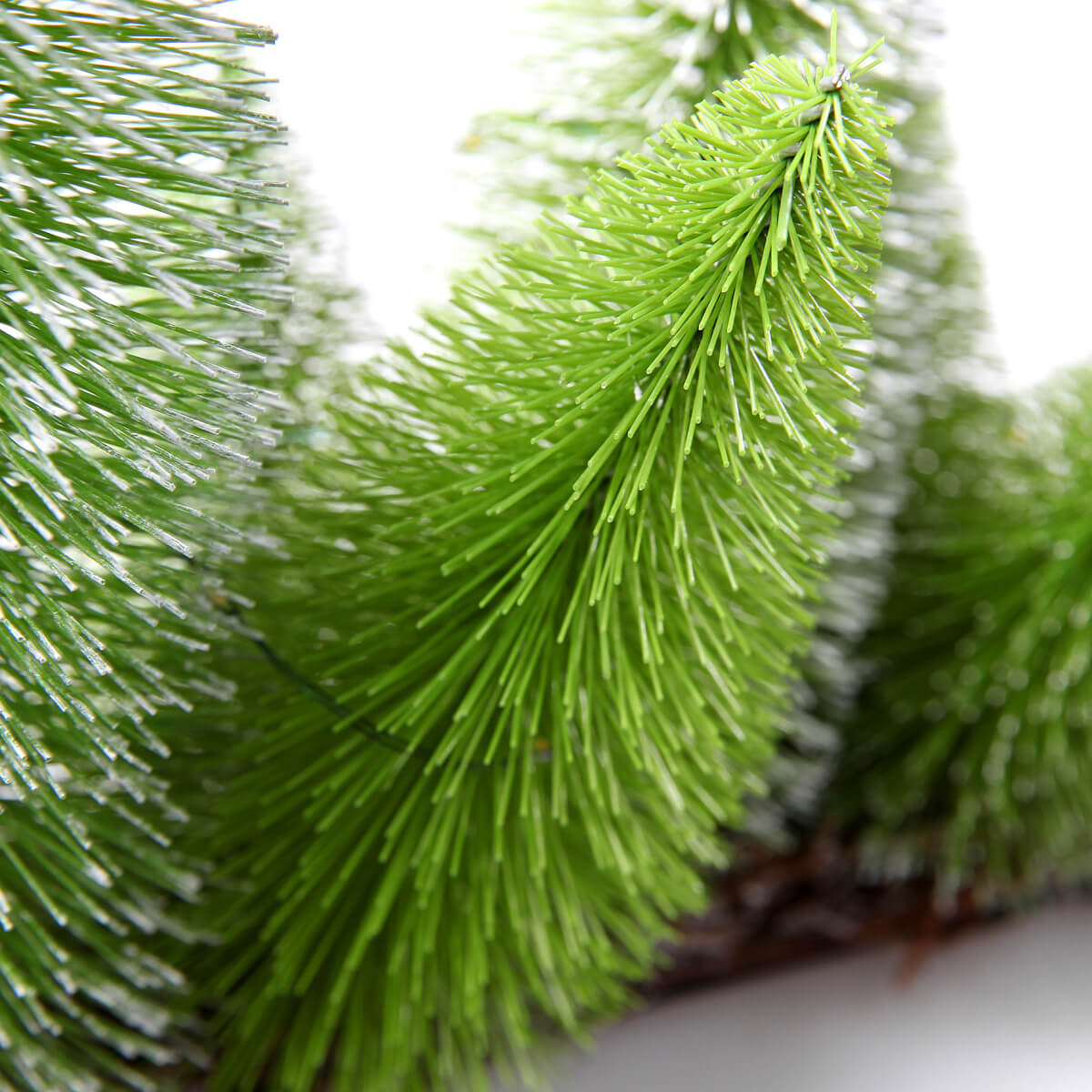 Déco de table Mini-sapins à LED long. 100 cm - 7